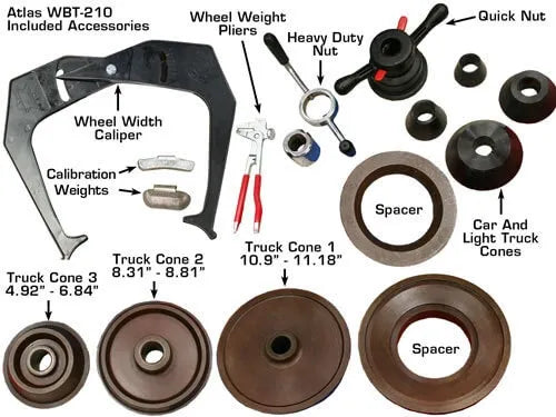 Atlas WBT-210 Computer Truck Wheel Balancer