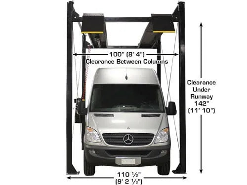 Atlas ST-7000 Super Tall Four Post Lift