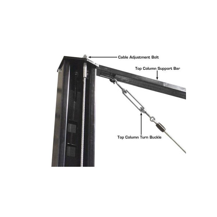Atlas ST-7000 Super Tall Four Post Lift
