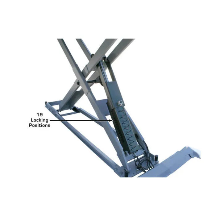 Atlas 12AWFSL Wheels Free Alignment Scissor Lift Free Cooler With Purchase