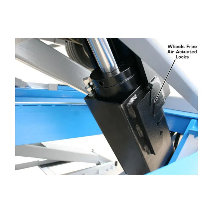 Atlas 12AWFSL Wheels Free Alignment Scissor Lift Free Cooler With Purchase