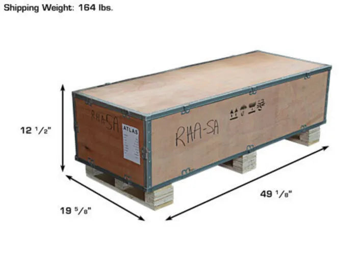 Atlas RHA-SA Right-Hand Assist Arm for 200 Series Tire ChangersShipping Dimensions