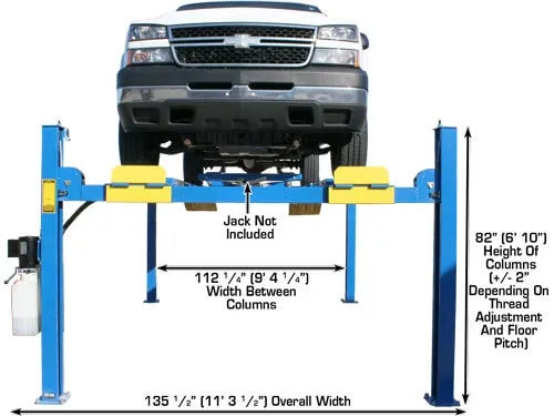 Atlas 412A Commercial Grade Four Post Alignment Lift