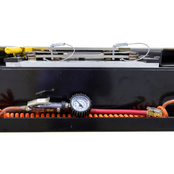 Built-in Runway Air Tire Inflation Kit at Each Wheel