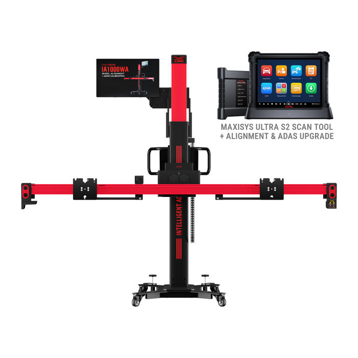 Autel IA1000 Automated Alignment & ADAS Calibration SystemIA1000T Frame Packagewith MaxiSYS Ultra S2 Tablet