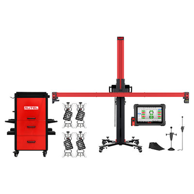 Autel IWA500ACT Wheel Alignment System with Tablet & Cabinet