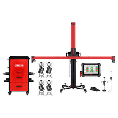 Autel IWA500ACT Wheel Alignment System with Tablet & Cabinet