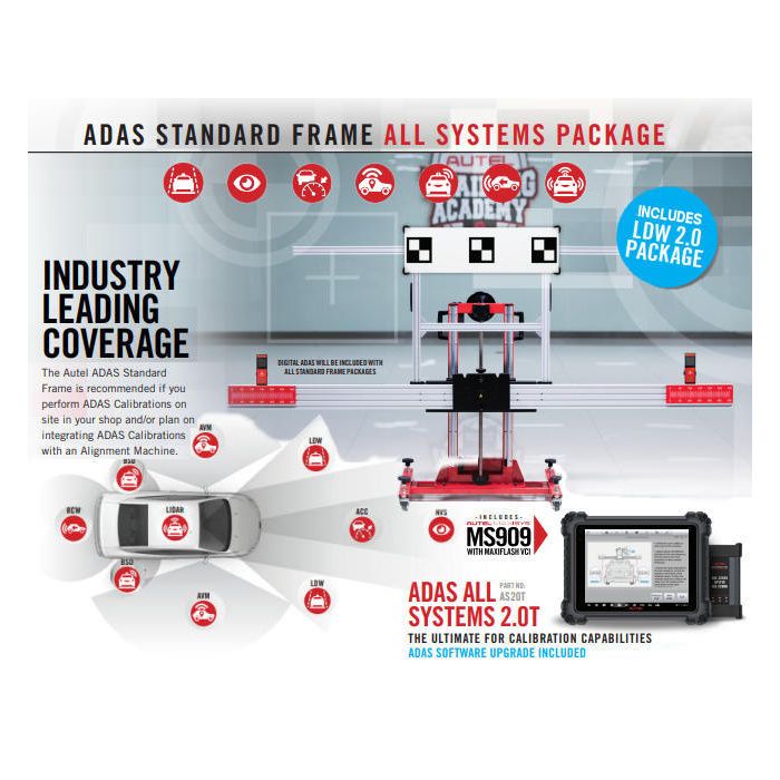 Autel ADAS Industry Leading Coverage