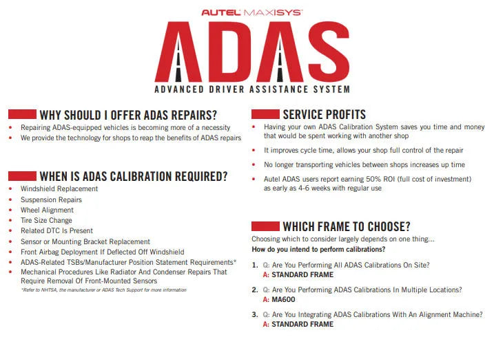 Autel ADAS Questions & Answers
