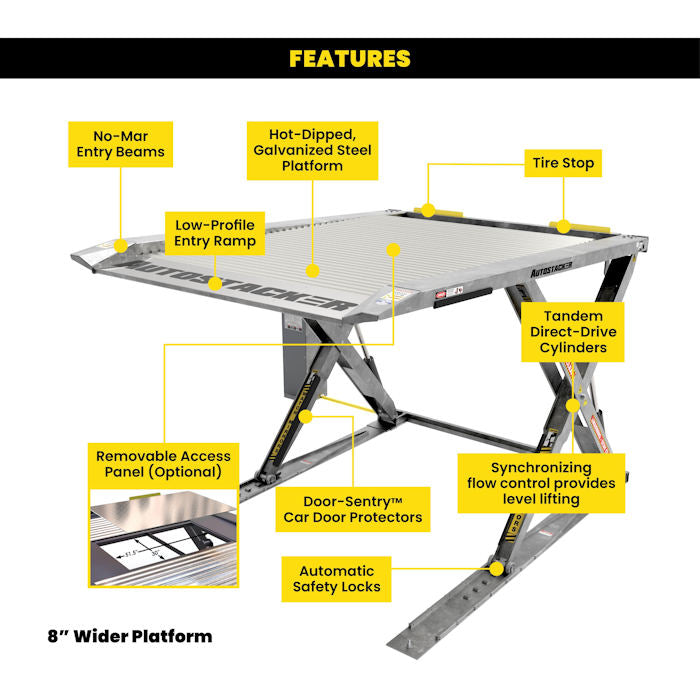 Autostacker A6S-OPT1 Platform Parking Lift
