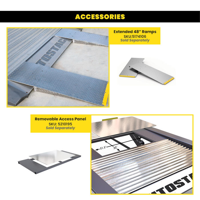 Autostacker A6W-OPT1 Extra Wide Platform Parking Lift