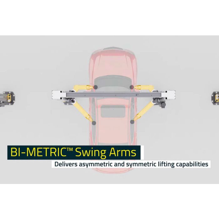 Bi-Metric Swing Arms