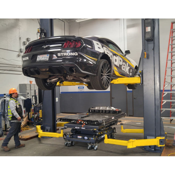 BendPak OctaFlex 12DPS Two Post Service Lift In Use