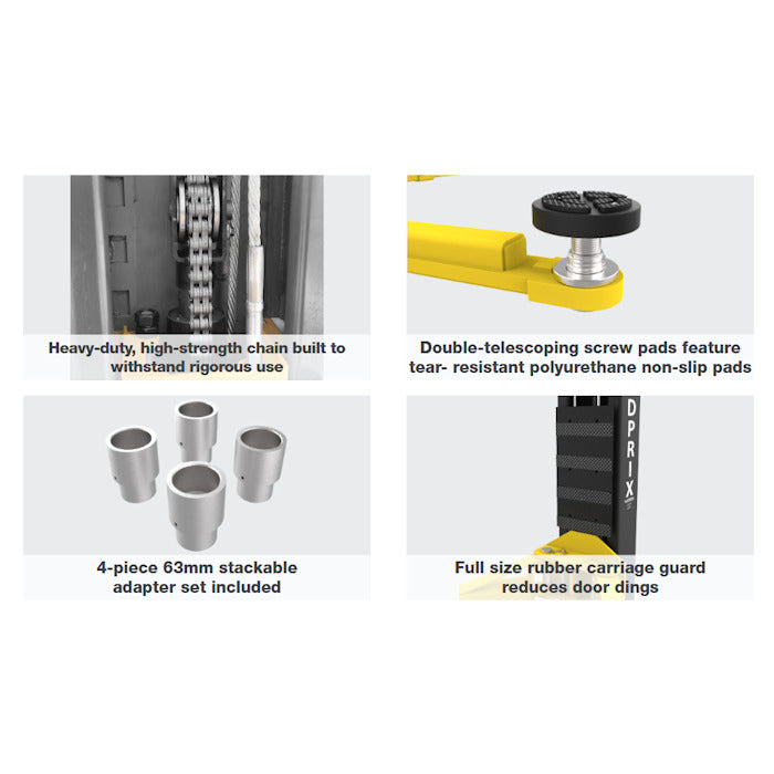 BendPak GrandPrix GP-9LC Floorplate Two Post Lift 9,000 lbs