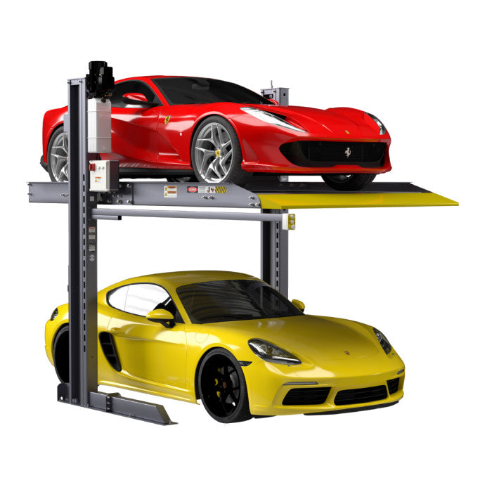 BendPak PL-6000DC Two Post Parking Lift Shared Columns 6,000 lbs. Capacity