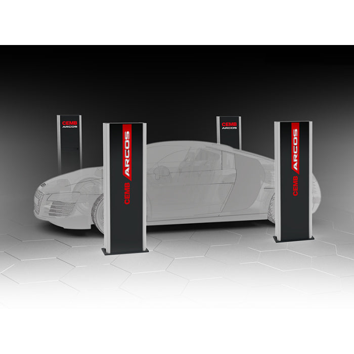 CEMB ARGOS Touchless Alignment System Four Column Pit Version