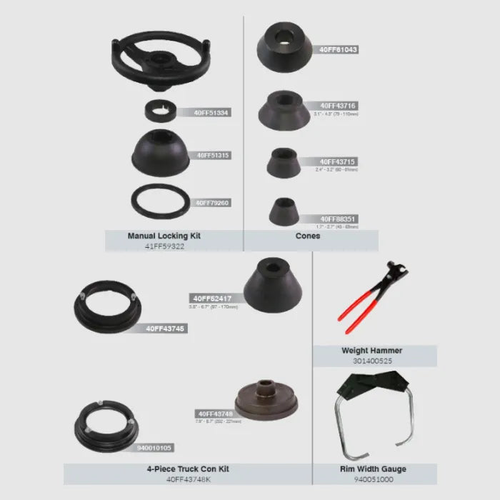CEMB C206 Standard Accessories