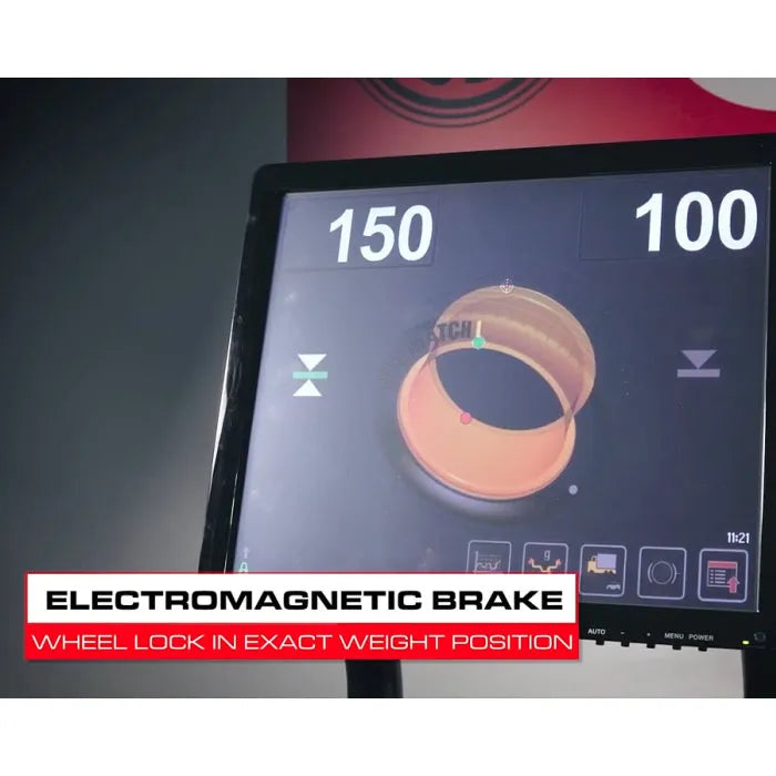 CEMB C350 Video Automatic Truck Wheel Balancer Electromagnetic Brake