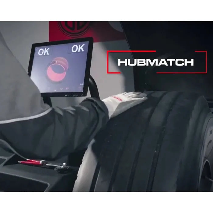 CEMB C350 Video Automatic Truck Wheel Balancer HubMatch