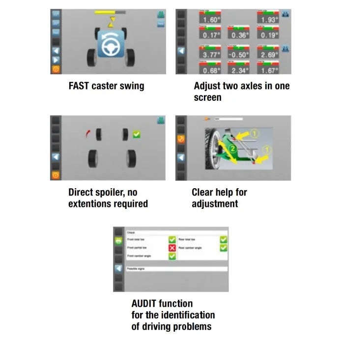 Easy to Learn, Simple Software with Advanced Features & Vehicle Specs