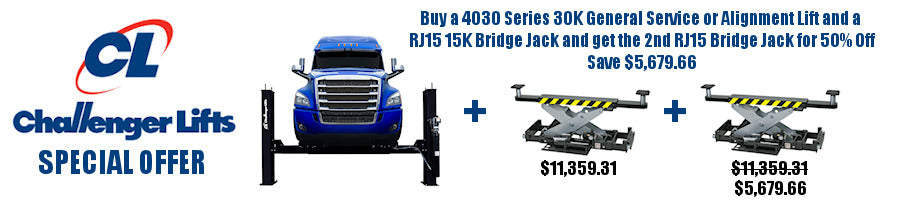 Challenger Lifts Special Offer Challenger Lifts Special Offer