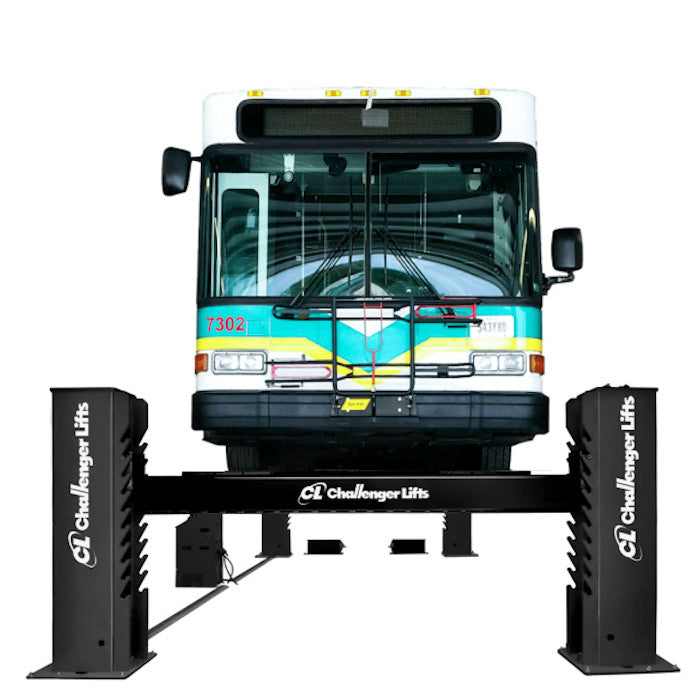 Challenger Lifts 44050 Chain-Drive 50K Four Post Lift Commercial Fleet Heavy-Duty 50,000 lbs. Capacity