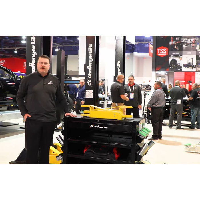Challenger Lifts Two Post Adapter & Storage Cart Package 