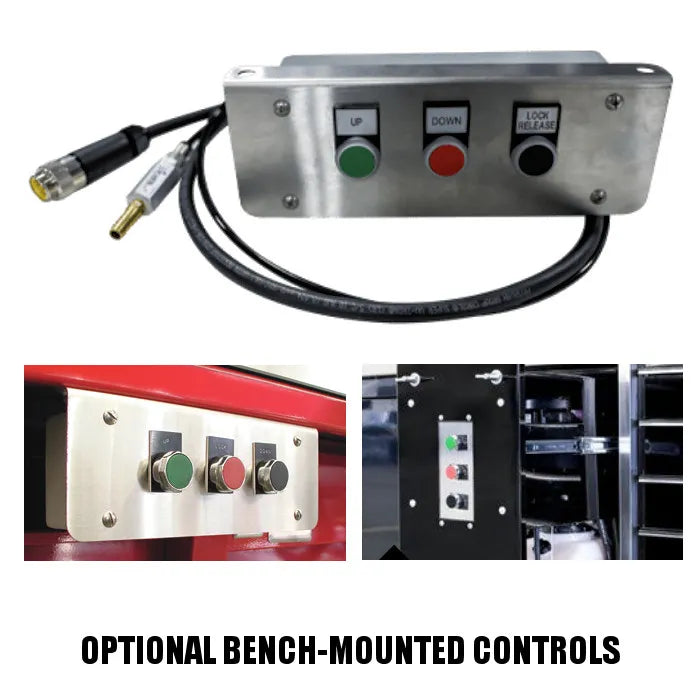 Challenger Lifts Optional Bench-Mounted Controls