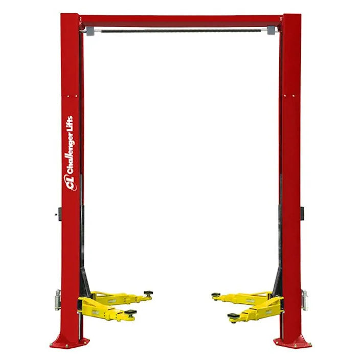 Challenger Lifts CL12A-LC Heavy-Duty Two Post Vehicle Lift in Textured Black