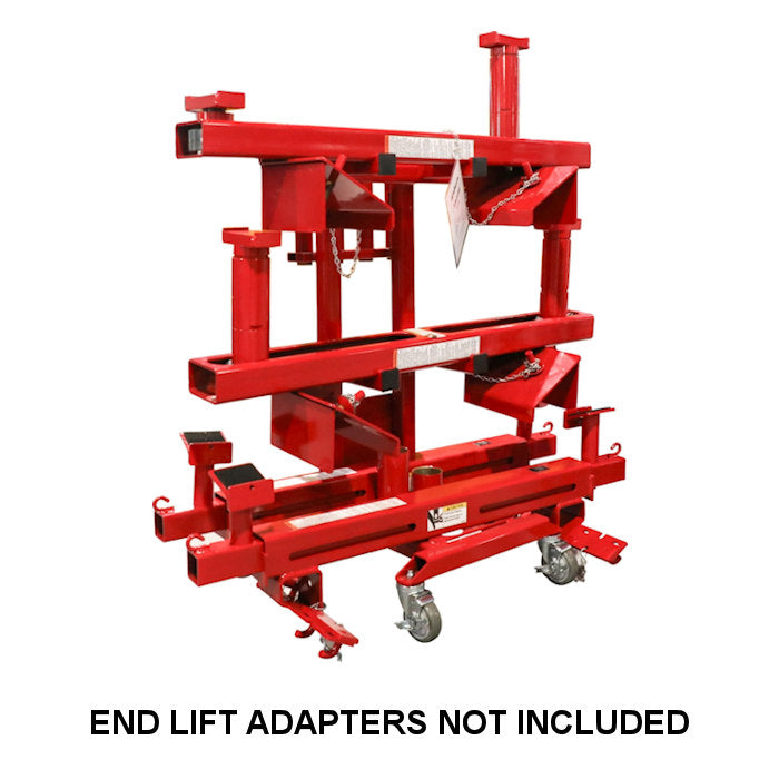 Challenger Lifts Mobile Column Adapter Storage Cart End Lift Adapters Not Included 