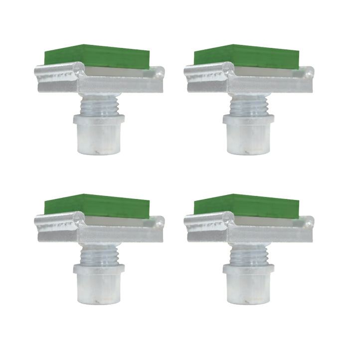 Challenger Lifts EVRB-10 1" 4x4 Green Rubber Block Kit For Use With Challenger CL Series 10K & 12K Two Post Lifts