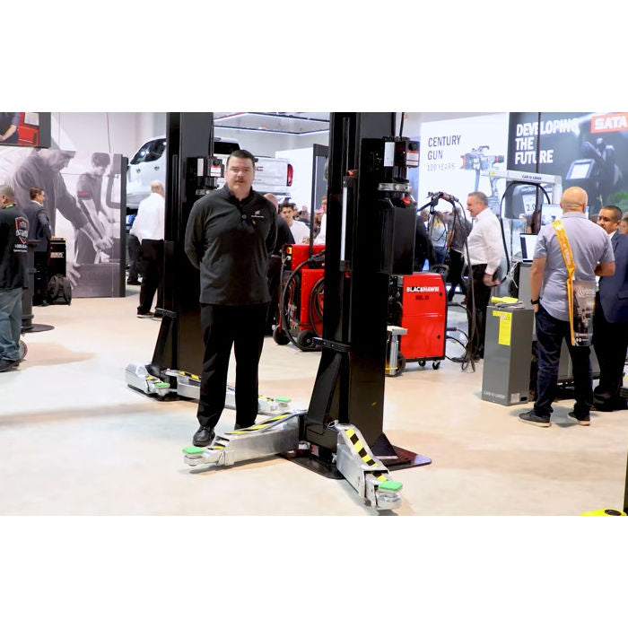 Challenger Lifts Two Post CL10A-CL12A Galvanized Arms at SEMA