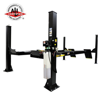 Challenger Lifts 4115EFO Four Post Lift Open Front Flat Deck