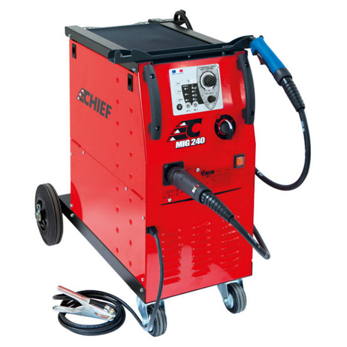 Chief MIG240 Steel Welder with Synergic Mode High Performance Steel Welder with 3 Welding Modes