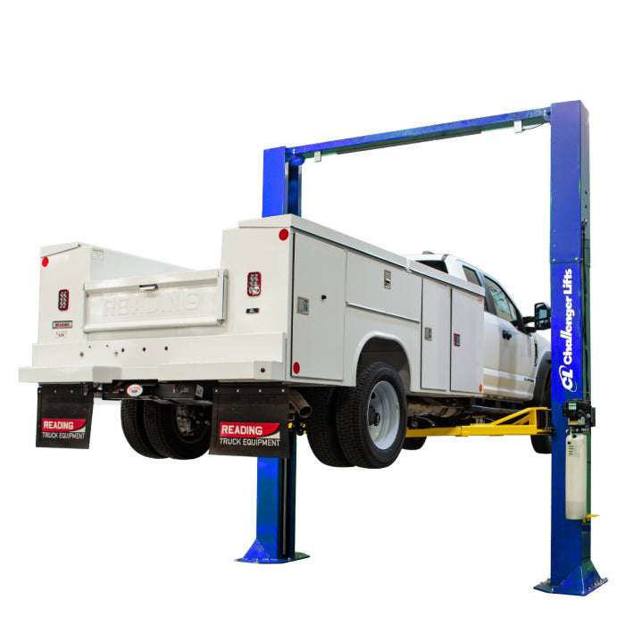 Challenger Lifts CL20-0 Heavy-Duty Two Post Lift in Textured Blue