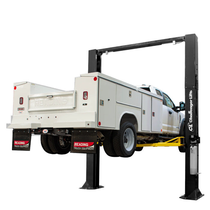 Challenger Lifts CL20-0 Heavy-Duty Two Post Lift in Textured Black