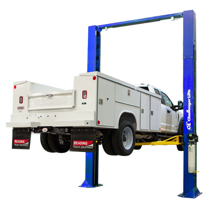 Challenger Lifts CL20-2 Heavy-Duty Two Post Lift in Textured Blue