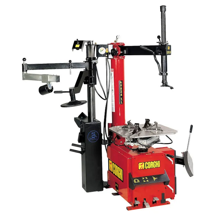 Corghi A9824TI Swing-Arm 24" Tire Changer + PU1500 Assist Arm