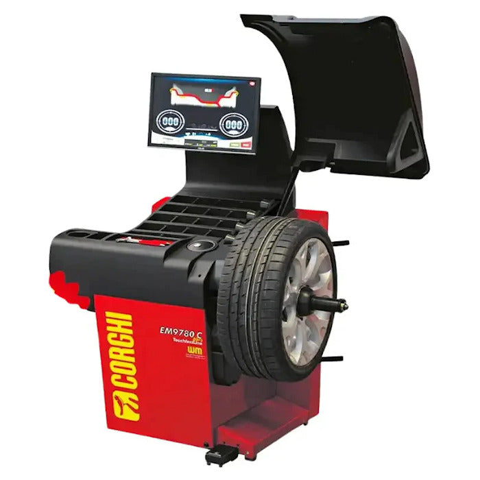 Corghi EM9780 Plus AutomaticLine 3D Wheel Balancer