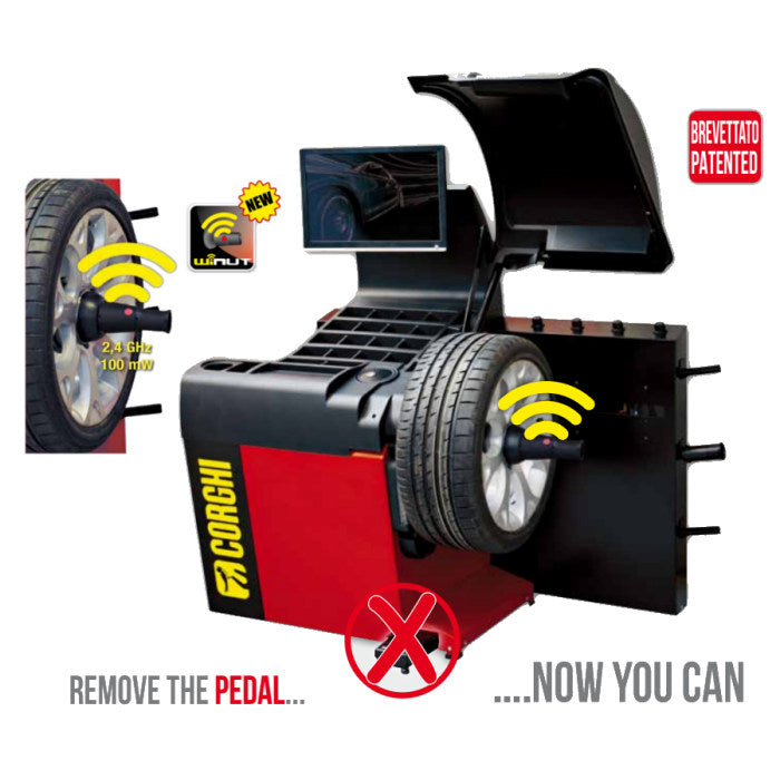 Corghi EM9580 Plus LaserLine Wheel Balancer – Automotive Service