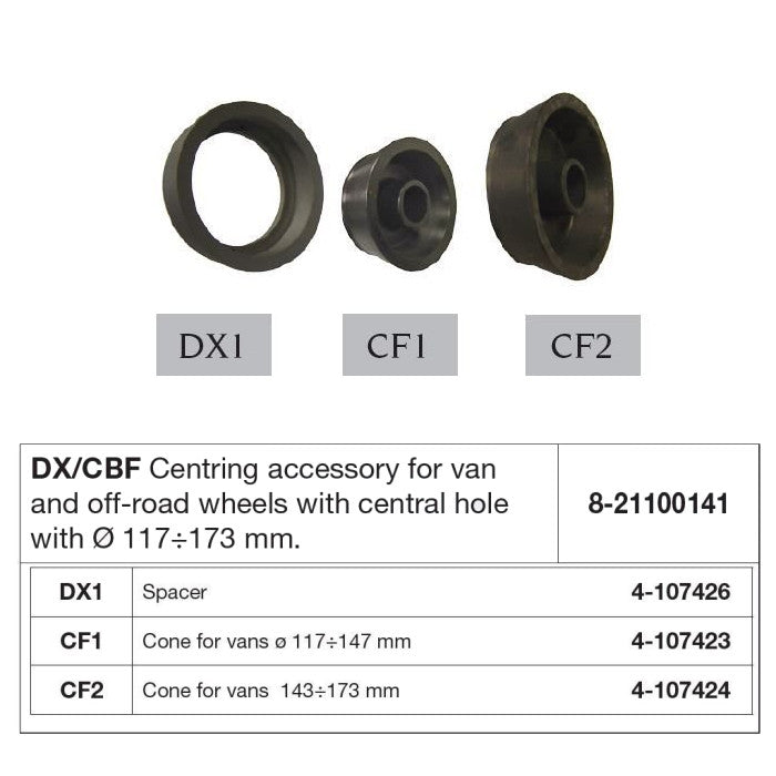 Corghi 8-21100141 Light Truck Cone Kit