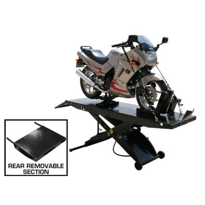 Atlas CycleLift Motorcycle Lift Rear Removeable Section