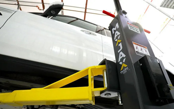 MaxJax M7K ALI Certified Portable Two Post Lift Ultimate Package
