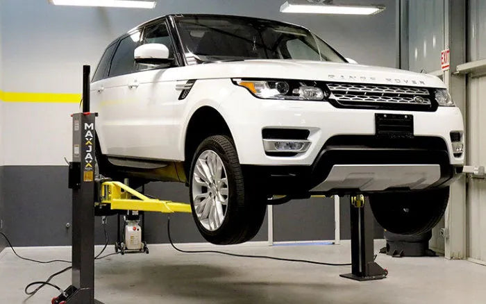 MaxJax M7K ALI Certified Portable Two Post Lift Ultimate Package