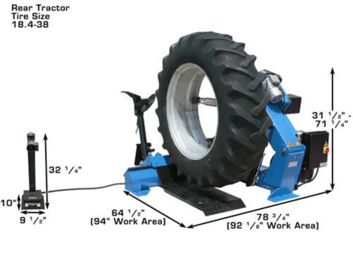 Atlas TTC303 Super Duty Truck Tire Changer