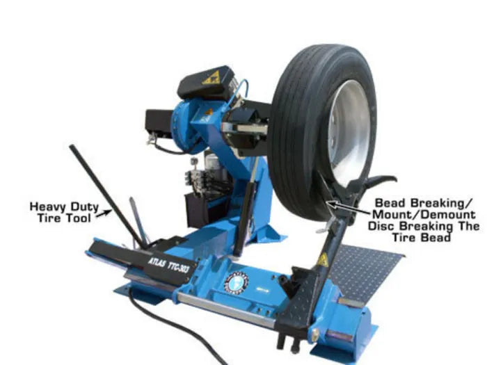 Bead Breaking / Mount / Demount Disc Breaking the Tire Bead