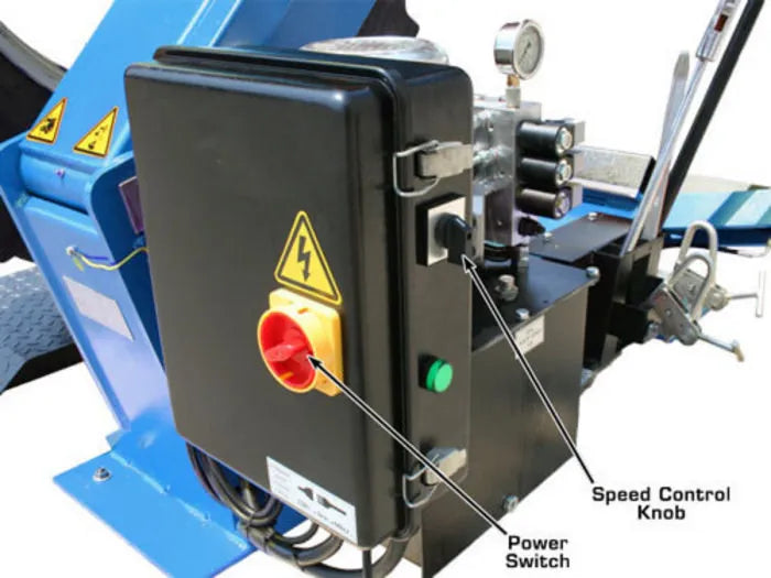 Speed Control Knob and Power Switch