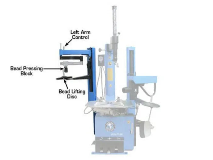 Atlas LHA Left-Hand Assist Arm for 200-700 Series Tire Changers