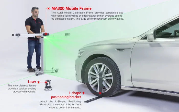 Autel ADAS MA600 Mobile Calibration Frame