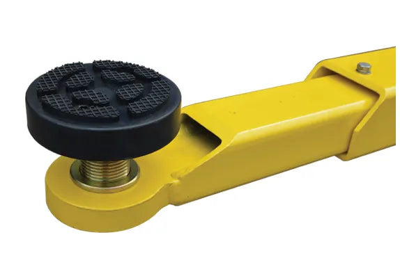 Arm locking device with easy to release handles.